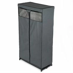 Deals 🔥 Home Basics Non-Woven Storage Closet, Grey ✨