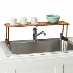 Budget 🌟 Home Basics Space-Saving Pine Wood Over the Sink Multi-Use Shelf 🧨 -Home Basics Sales aadfe89a8850400c87300603eb899f0b 623d392d 1612 4f94 ac13 aa1cf3060e45 1080x