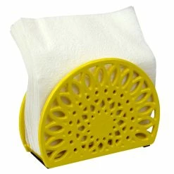 Wholesale 🔔 Home Basics Sunflower Cast Iron Napkin Holder, Yellow 🎉