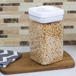 Budget 💯 Home Basics 2.3 Liter Twist 'N Lock Air-Tight Square Plastic Canister, White 🎁 -Home Basics Sales abe6c75d159945c8a3beafb7c0e7ff0c 8808050a 24a1 4220 a65f 41fce1c12fd4 1080x