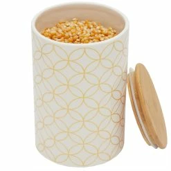 Outlet 🔔 Home Basics Vescia Large Ceramic Canister with Bamboo Top 😉 -Home Basics Sales ad41deab7afa42539be24ff559d99061 1080x