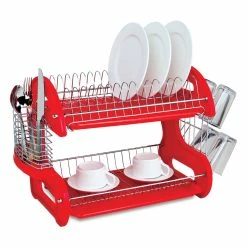 Hot Sale 👍 Home Basics 2-Tier Plastic Dish Drainer ⌛ -Home Basics Sales ae22fc5d0f6945efab7a4499f474a3c8 1080x