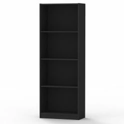 Best reviews of 🥰 Home Basics 4 Shelf Book Case, Black 👍