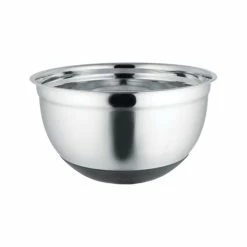 Discount 🎁 Home Basics Anti-Skid 2.5 Qt Stainless Steel Mixing Bowl 🧨
