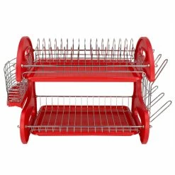 Hot Sale 👍 Home Basics 2-Tier Plastic Dish Drainer ⌛ -Home Basics Sales b164b77430ab448db24acea37edb7465 1080x