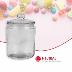 Brand new 👍 Home Basics Renaissance Collection Medium Glass Jar with Easy Grab Knob Handles, Clear ✔️ -Home Basics Sales b194eb1a628e4910951a2f3f109beda3 8d1c9b90 ae59 4c28 a250 6fca42264f72 1080x