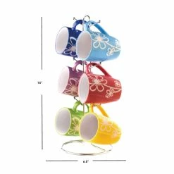 Best reviews of 🔔 Home Basics 6 Piece Daisy Mug Set with Stand, Multi-Color 😍 -Home Basics Sales b1c813d2adfa41ce83b4e04961fcac00 918b2e92 cf9d 4e94 921a 5131d239a72c 1080x