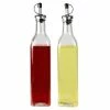 Hot Sale ⭐ Home Basics Leak Proof Easy Pour Oil and Vinegar Bottle, (Set of 2), Clear 👏 -Home Basics Sales b278fcd9af8e471795c41742693b23cb 1080x