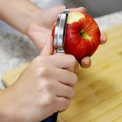 Budget ⌛ Home Basics Meridian Stainless Steel Vertical Vegetable Peeler, Indigo 💯 -Home Basics Sales b3ec1933e30c4e3599d6598c26f43921 1080x