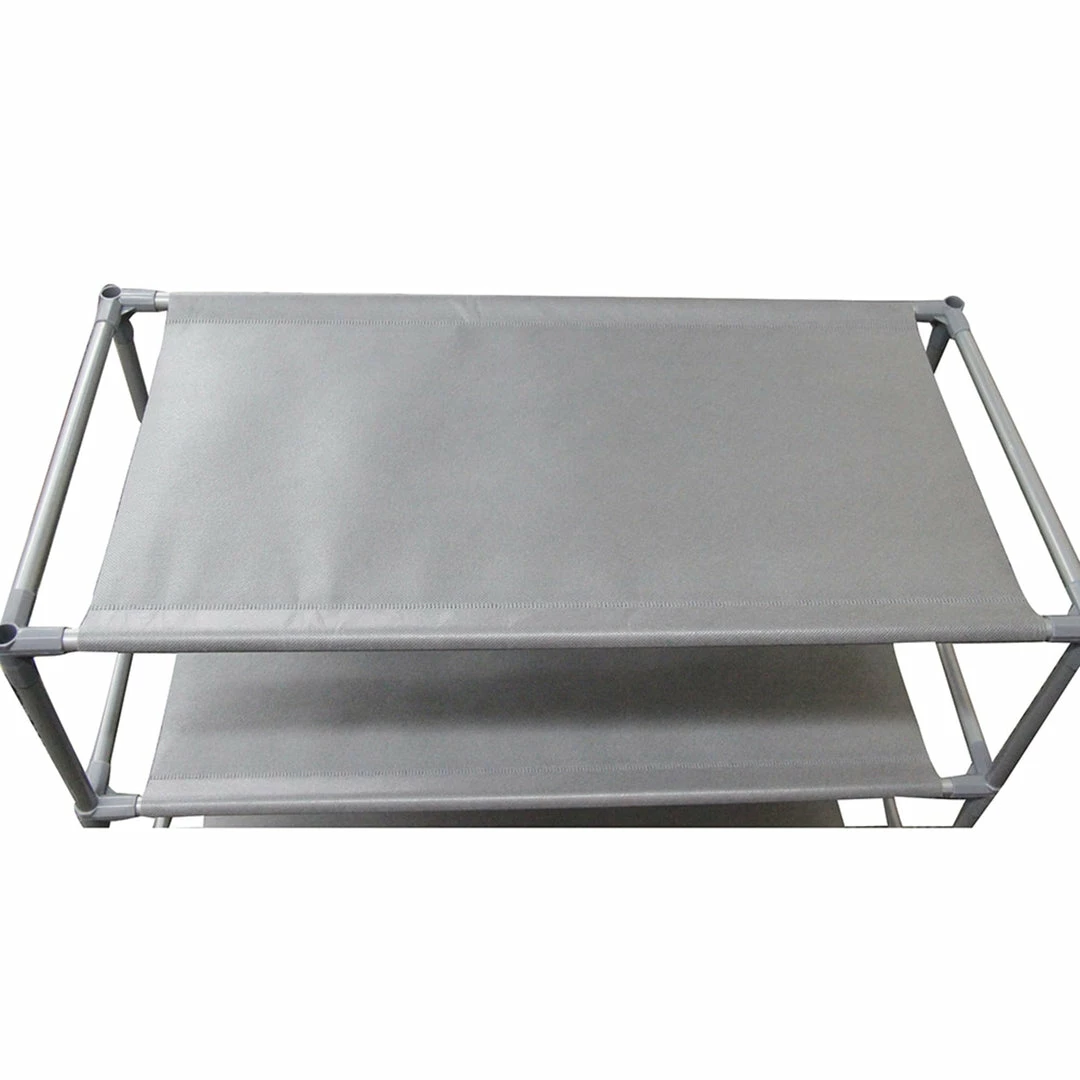 Coupon ๐ Home Basics 50 Pair Non-Woven Multi-Purpose Stackable Free-Standing ๐ Shoe Rack, Grey ๐ 5 Coupon ๐ Home Basics 50 Pair Non-Woven Multi-Purpose Stackable Free-Standing ๐ Shoe Rack, Grey ๐ - Image 3