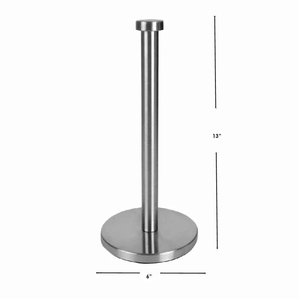 Promo ๐ Home Basics Free Standing Paper Towel Holder with Weighted Base, Silver ๐ 8 Promo ๐ Home Basics Free Standing Paper Towel Holder with Weighted Base, Silver ๐ - Image 6