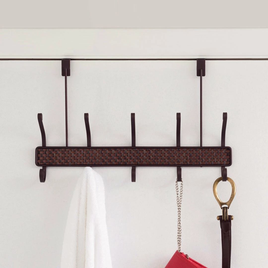 Cheapest ๐ Home Basics Over the Door 5 Hook Hanging Rack, Bronze ๐ 4 Cheapest ๐ Home Basics Over the Door 5 Hook Hanging Rack, Bronze ๐ - Image 2