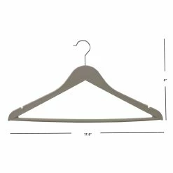 Hot Sale 😀 Home Basics Non-Slip Space-Saving Rubberized Plastic Hangers, Cream ⌛ -Home Basics Sales b9e76f9955d64bf881f80ddbef4f2a7c 1080x