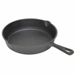 Wholesale 🛒 Home Basics 8-inch Pre-Seasoned Cast Iron Skillet with Pour Spouts 🔔