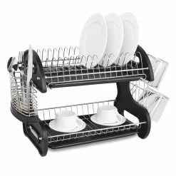 Best deal ๐ฅฐ Home Basics 2 Tier Plastic Dish Drainer, Black ๐ 11 Best deal ๐ฅฐ Home Basics 2 Tier Plastic Dish Drainer, Black ๐ -Home Basics Sales bbdfb9c150c14a2f96bc4c7c1fb6b9a8 36cb8c45 a9ba 4ffe 856b 049477efff23 1080x