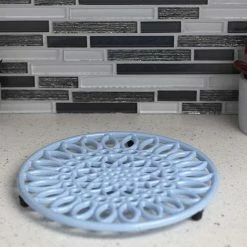 Deals 👍 Home Basics Sunflower Heavy Weight Cast Iron Trivet, Light Blue 🧨 -Home Basics Sales bcba8b67a7124dc19e80c0edd648e076 6b4706f8 14db 4b5f 949d b8a503a45d2d 1080x