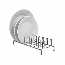 Promo 🎉 Home Basics Black Onyx Plate Rack 👏