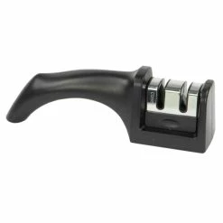 Brand new 🔔 Home Basics 3 Stage Precision Edge Knife Sharpener, Black 👍