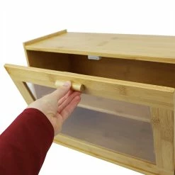 Coupon 🎁 Home Basics 2 Tier Bamboo Bread Box with Peek-Through Acetate Window, Natural 👍 -Home Basics Sales c07d8faa406a4ca5b84e5fe886bec9d1 921574b1 a306 4072 a3ea 0a0d6d726e80 1080x