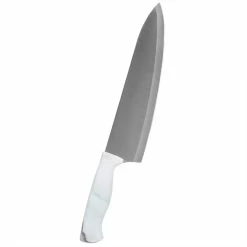 Cheapest 😍 Home Basics Marble Collection 8" Chef Knife, White 🤩