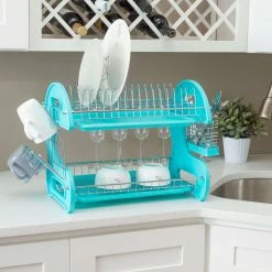 Deals 😉 Home Basics 2 Tier Plastic Dish Drainer, Turquoise ✔️ 10 Deals 😉 Home Basics 2 Tier Plastic Dish Drainer, Turquoise ✔️ -Home Basics Sales c2d6eb929d2c4ac49a44cb5e5d9d6463 1080x