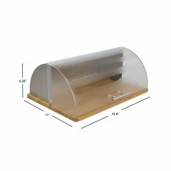 Top 10 ✔️ Home Basics Bread Box with Wood Base, Metal Back and Plastic Lid, Natural ✨ 13 Top 10 ✔️ Home Basics Bread Box with Wood Base, Metal Back and Plastic Lid, Natural ✨ -Home Basics Sales c370123fdf444170a725f092ff035557 4f7ec5bc 5e5d 4c8e 9114 355f932bca18 1080x