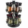 Deals 🔥 Home Basics Contemporary Gourmet Revolving 12-Jar Two Tier Spice Rack, Black 🔥 -Home Basics Sales c371dbc8bc3248ebaa7f621ec31998e2 1080x