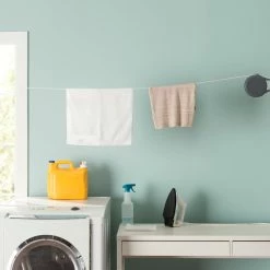 Best deal 😉 Home Basics 40 FT Indoor and Outdoor Retractable Sturdy Nylon Clothes Line with Durable Plastic Housing, Grey 🧨 -Home Basics Sales c46f51bc88aa439090fca9e108e7a5ca 51af6df3 690d 4072 a79d 41335151356b 1080x