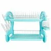 Deals 😉 Home Basics 2 Tier Plastic Dish Drainer, Turquoise ✔️ -Home Basics Sales c4b42cfab8db44e2bf7c90d0760307dd 1080x