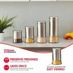 Cheapest 🤩 Home Basics Essence Collection 4 Piece Stainless Steel Canister Set 😉 -Home Basics Sales c51f73ded48149ec8f848c5c08c83316 86bd9a28 7d39 48be b7e9 132b4823e339 1080x