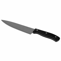 Coupon 👍 Home Basics 8" Stainless Steel Chef Knife with Contoured Bakelite Handle, Black 🛒 -Home Basics Sales c7776537d5bd42eb99978cb89e9d640b 1080x