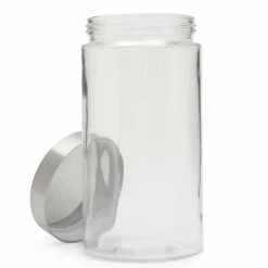 Best deal 💯 Home Basics Large 54 oz. Round Glass Canister with Air-Tight Stainless Steel Twist Top Lid, Clear 🤩 -Home Basics Sales c7b2336295774adcbb89e20fcca53072 1080x