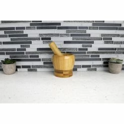 Top 10 🧨 Home Basics Non-Skid Rustic No-Spill Large Bamboo Mortar and Pestle, Natural ✨ -Home Basics Sales c8f8508810c04c53b5abbe2fa8a8bef1 1080x