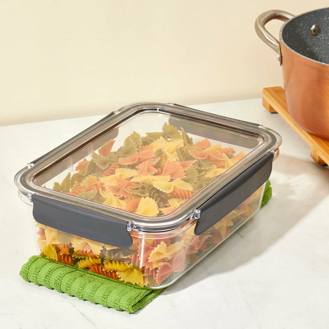 Discount ❤️ Home Basics 88 oz. Airtight Food Container 😉 4 Discount ❤️ Home Basics 88 oz. Airtight Food Container 😉 - Image 2