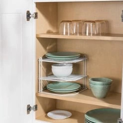 Discount 🤩 Home Basics 3 Tier Vinyl 🧥 Coated Steel Corner Organizing Storage Rack, White 👍 -Home Basics Sales cc3ec66f542c47f7979832c4a8b3cbf7 8d0080b5 9113 4c2c a686 91476a2e9c4c 1080x