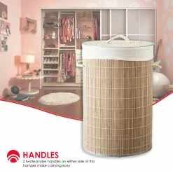 Discount 👍 Home Basics Round Bamboo Hamper, Grey 😍 11 Discount 👍 Home Basics Round Bamboo Hamper, Grey 😍 -Home Basics Sales cc657a1256b6410e93ca027314ba6240 5390bc2a e99f 46a8 90d9 b7ce912bd52a 1080x