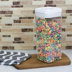 Discount 😉 Home Basics 3.1 Liter Twist 'N Lock Air-Tight Square Plastic Canister, White 💯 -Home Basics Sales cd11d9b450054ed1a47a8d13c4fbcb2e 1080x