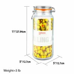 Best Sale 🛒 Home Basics 67.5 oz. Glass Pickling Jar with Wire Bail Lid and Rubber Seal Gasket ⌛ -Home Basics Sales ce5eea845e6845d4a2f02b040d9b4c57 4fb8321e a31b 4100 964f f3c0d357ced5 1080x