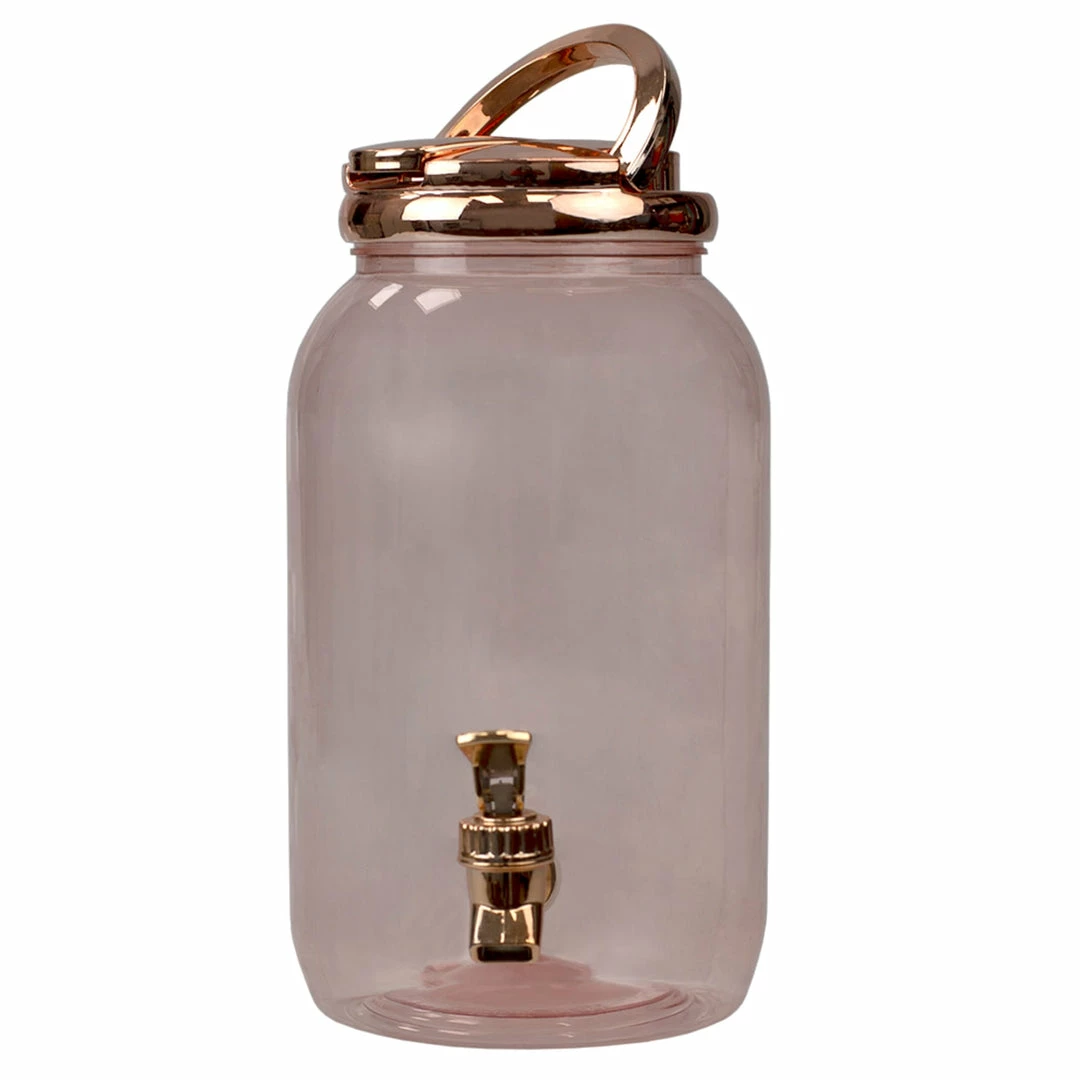 Deals 😀 Home Basics 3.78 Lt Plastic Beverage Dispenser, Rose Gold 😀 3 Deals 😀 Home Basics 3.78 Lt Plastic Beverage Dispenser, Rose Gold 😀