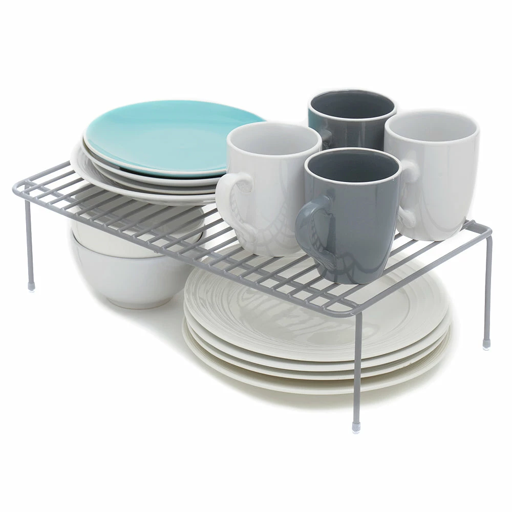 Wholesale ๐ Home Basics Medium Heavy Weight Vinyl ๐งฅ Coated Steel Helper Shelf, Silver ๐ 4 Wholesale ๐ Home Basics Medium Heavy Weight Vinyl ๐งฅ Coated Steel Helper Shelf, Silver ๐ - Image 2