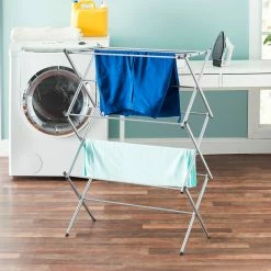 Top 10 👏 Home Basics 3-Tier Rust-Proof Enamel 🧥 Coated Steel Collapsible Clothes Drying Rack, Grey 😉 -Home Basics Sales d32df70d62d94bd786fa2210f8d4157a 3ecd6f98 282d 48e1 aaf9 97178a47de61 1080x