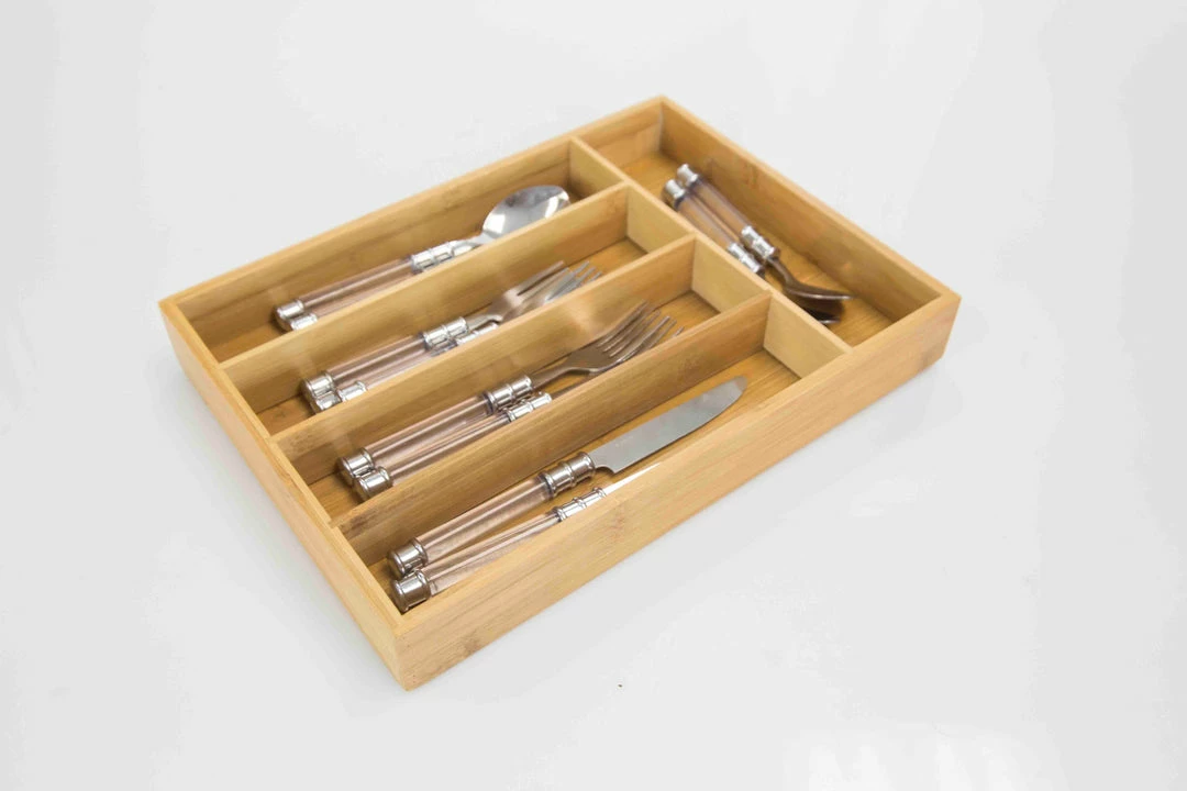 Cheap ๐ฏ Home Basics Bamboo Cutlery Tray ๐ฅ 5 Cheap ๐ฏ Home Basics Bamboo Cutlery Tray ๐ฅ - Image 3