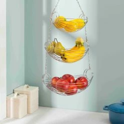 Brand new 🤩 Home Basics 3 Tier Wire Hanging Oval Fruit Basket, Black 🔥 -Home Basics Sales d4df33a86ab448a99c7648bf3482eb1d 3d183d43 163e 427a bdcf 51b4592f62a3 1080x
