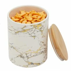 Best reviews of 🎉 Home Basics Marble Like Medium Ceramic Canister with Bamboo Top, White ⭐ -Home Basics Sales d52d3745803e4e6d938f7a04cef162b2 1080x