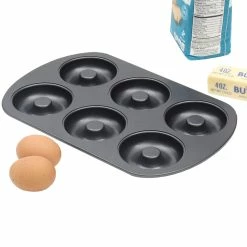 Budget 🎁 Home Basics 6-Cup Non-Stick Donut Pan, Black 🛒 -Home Basics Sales d6b06c872da24a76b850882ed57d87bd aba4edcb cd9c 4198 9338 5f540123edbc 1080x