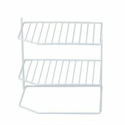 Discount 🤩 Home Basics 3 Tier Vinyl 🧥 Coated Steel Corner Organizing Storage Rack, White 👍 -Home Basics Sales d7d3fb6255584bc193a0ea7dd6fffb6a 4c641f5d 27fa 4b12 813c 29667956f2ff 1080x