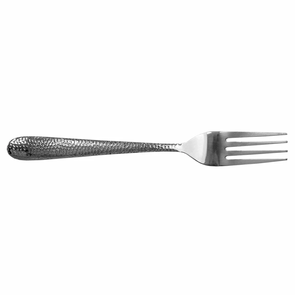 Flash Sale ๐งจ Home Basics ๐จ Hammered Stainless Steel Dinner Forks, (Pack of 4), Silver ๐ 5 Flash Sale ๐งจ Home Basics ๐จ Hammered Stainless Steel Dinner Forks, (Pack of 4), Silver ๐ - Image 3