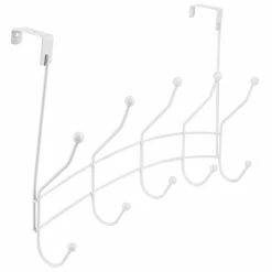 Promo ⌛ Home Basics Shelby 5 Hook Over the Door Hanging Rack, White 🥰 -Home Basics Sales da118fce303b4c0284a8b51e705492a2 072e762e 230a 4f21 b570 0bee987eaf7e 1080x