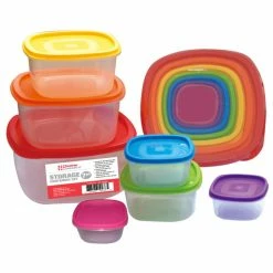 Coupon 🤩 Home Basics 7 Piece Container Set with Lid ❤️