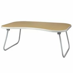 Budget 🥰 Home Basics Folding Portable Laptop Bed Tray, Natural Wood 💯